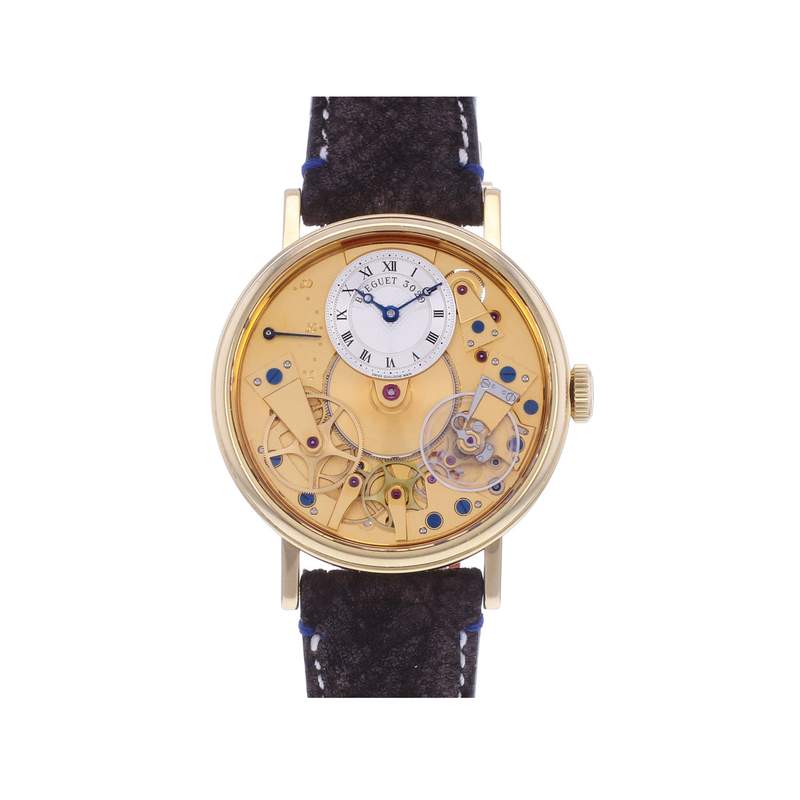 Montre d'occasion BREGUET Tradition Automatic homme automatique bracelet cuir - vue 1