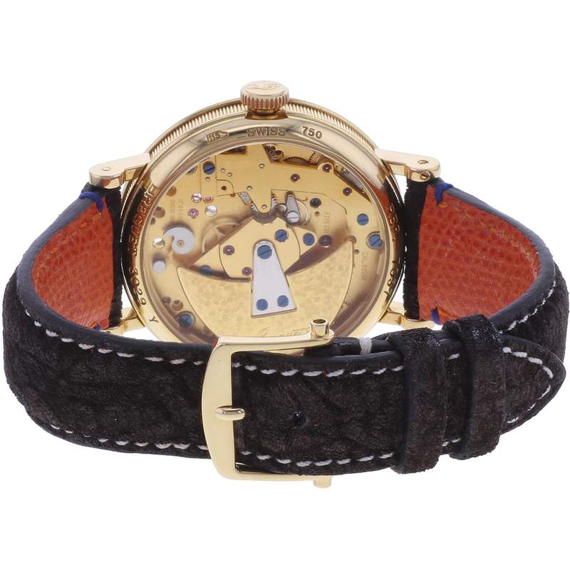 Montre d'occasion BREGUET Tradition Automatic homme automatique bracelet cuir - vue 3