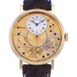 Montre d'occasion BREGUET Tradition Automatic homme automatique bracelet cuir - vue D1