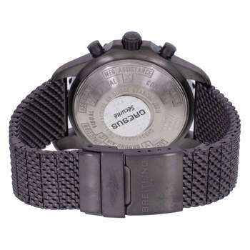 Montre d'occasion BREITLING Chronospace Blacksteel homme mouvement automatique certifié (cosc) bracelet acier et pvd