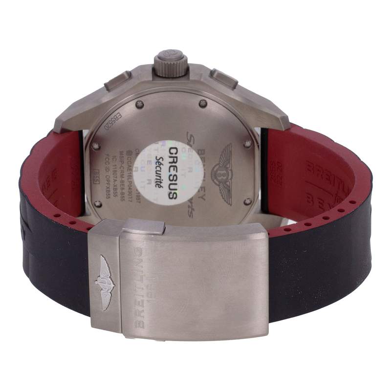 Montre d'occasion BREITLING For Bentley SuperSport homme quartz bracelet caoutchouc - vue 3