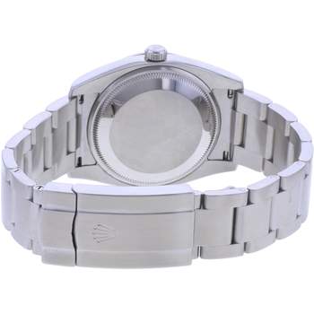 Montre d'occasion ROLEX Air King mixte mouvement automatique certifié (cosc) bracelet acier
