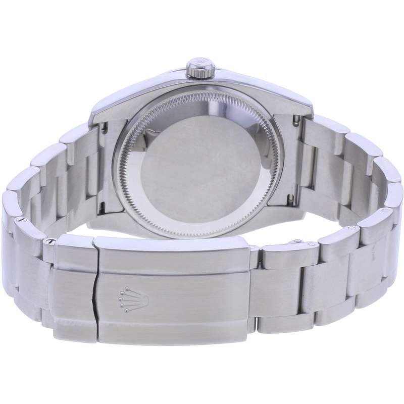 Montre d'occasion ROLEX Air King mixte mouvement automatique certifié (cosc) bracelet acier - vue 3