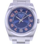 Montre d'occasion ROLEX Air King mixte mouvement automatique certifié (cosc) bracelet acier - vue D1