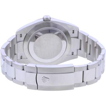 Montre d'occasion ROLEX DateJust homme mouvement automatique certifié (cosc) bracelet acier
