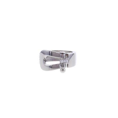 Tweedehands ring FRED Force 10 voor dames, 750/1000 witgoud