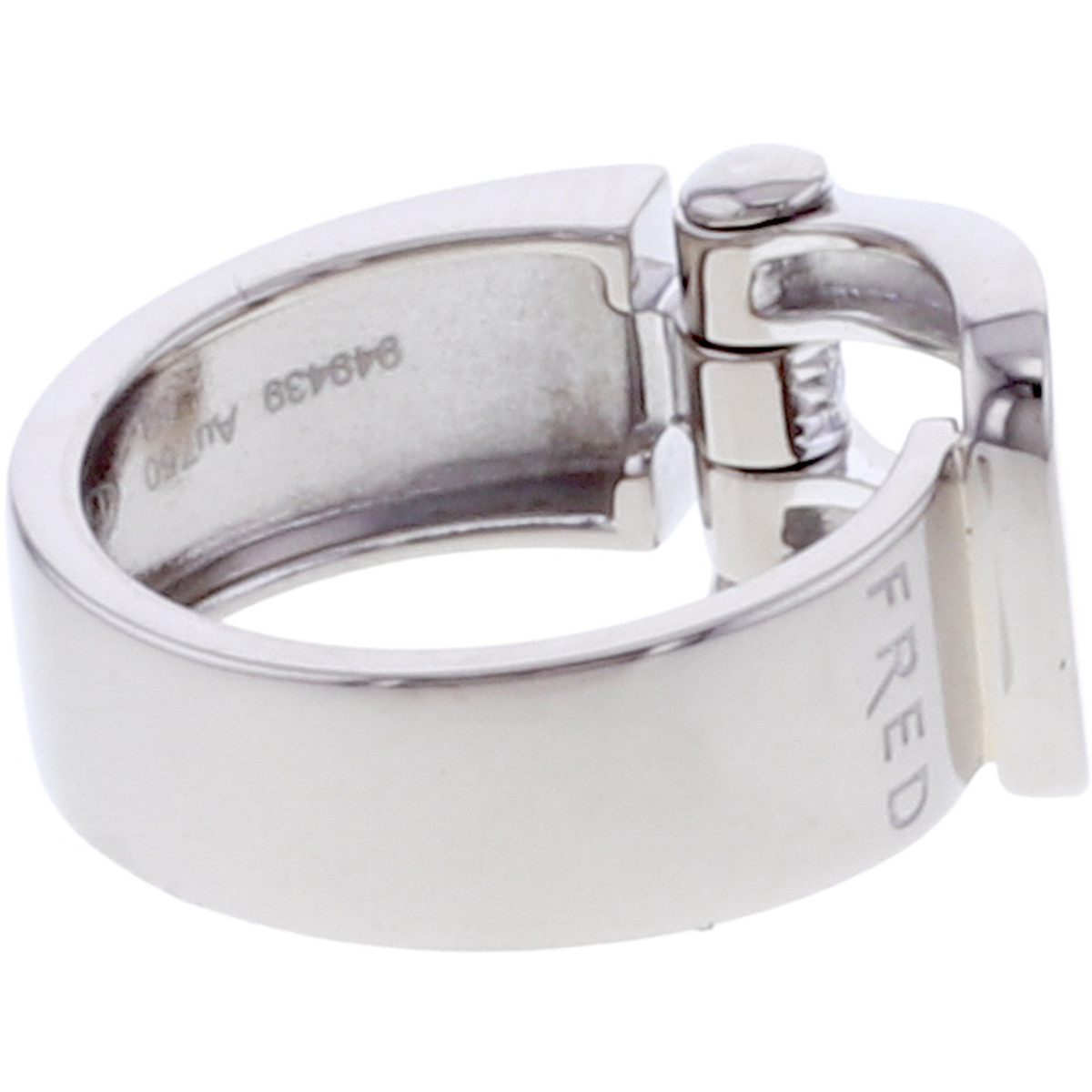 Bague d'occasion FRED Force 10 femme or blanc 750/1000 - vue 3