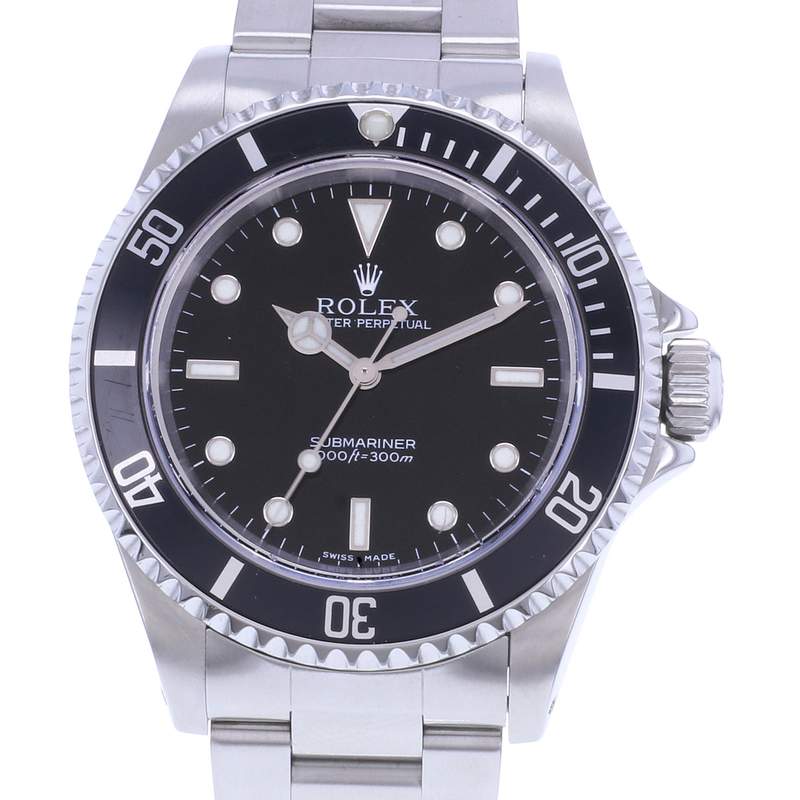 Montre d'occasion ROLEX Submariner homme automatique bracelet acier - vue D1