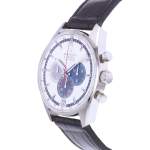 Montre d'occasion ZENITH El Primero Chronographe 1/10 of a second homme automatique bracelet cuir d'origine - vue D2