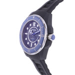 Montre d'occasion CHANEL J12 Marine femme automatique bracelet caoutchouc - vue D2