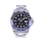 Montre d'occasion ROLEX GMT-Master II Batman homme mouvement automatique certifié (cosc) bracelet acier - vue 1