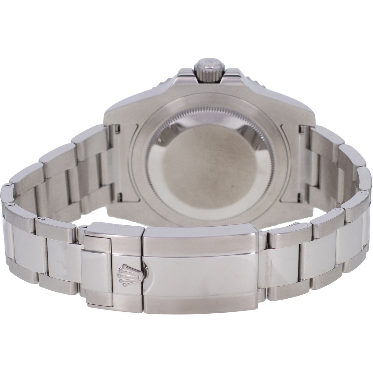 Montre d'occasion ROLEX GMT-Master II Céramique homme mouvement automatique certifié (cosc) bracelet acier - vue 3