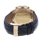 Montre d'occasion BREITLING Montbrillant Olympus Gold homme mouvement automatique certifié (cosc) bracelet cuir cresus - vue 3