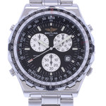 Montre d'occasion BREITLING Jupiter Pilot Vintage homme quartz bracelet acier - vue D1