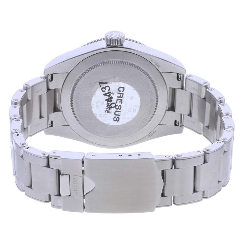 Montre d'occasion TUDOR Black Bay 58 homme mouvement automatique certifié (cosc) bracelet acier - vue 3