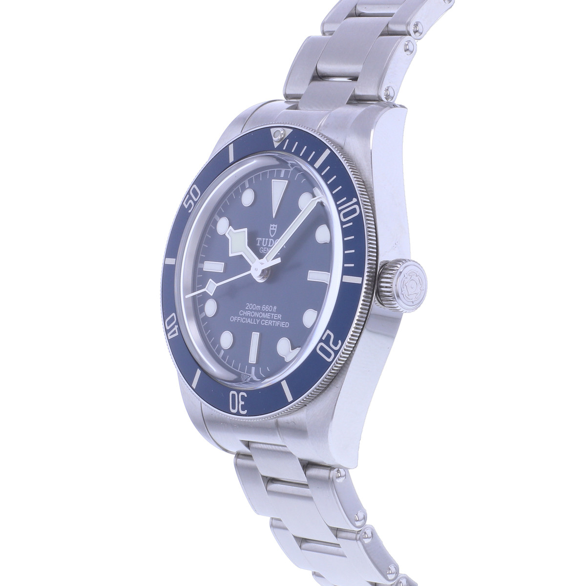 Montre d'occasion TUDOR Black Bay 58 homme mouvement automatique certifié (cosc) bracelet acier - vue D2