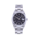 Montre d'occasion ROLEX Date mixte mouvement automatique certifié (cosc) bracelet acier - vue 1