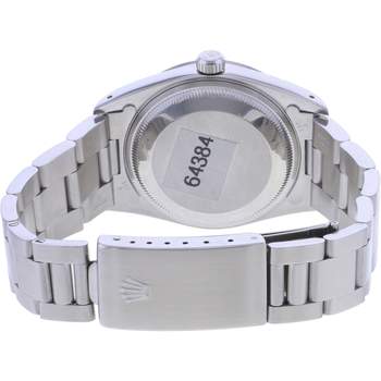 Montre d'occasion ROLEX Date mixte mouvement automatique certifié (cosc) bracelet acier