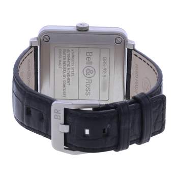 Montre d'occasion BELL & ROSS BRS92-S homme automatique bracelet cuir d'origine