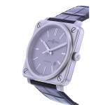 Montre d'occasion BELL & ROSS BRS92-S homme automatique bracelet cuir d'origine - vue D2