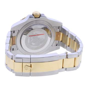 Montre d'occasion ROLEX GMT-Master II homme mouvement automatique certifié (cosc) bracelet or jaune 750/000 et acier