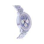 Montre d'occasion BREITLING Navitimer Chronographe Twinsixty homme mouvement automatique certifié (cosc) bracelet acier - vue 2