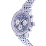 Montre d'occasion BREITLING Navitimer Chronographe Twinsixty homme mouvement automatique certifié (cosc) bracelet acier - vue D2