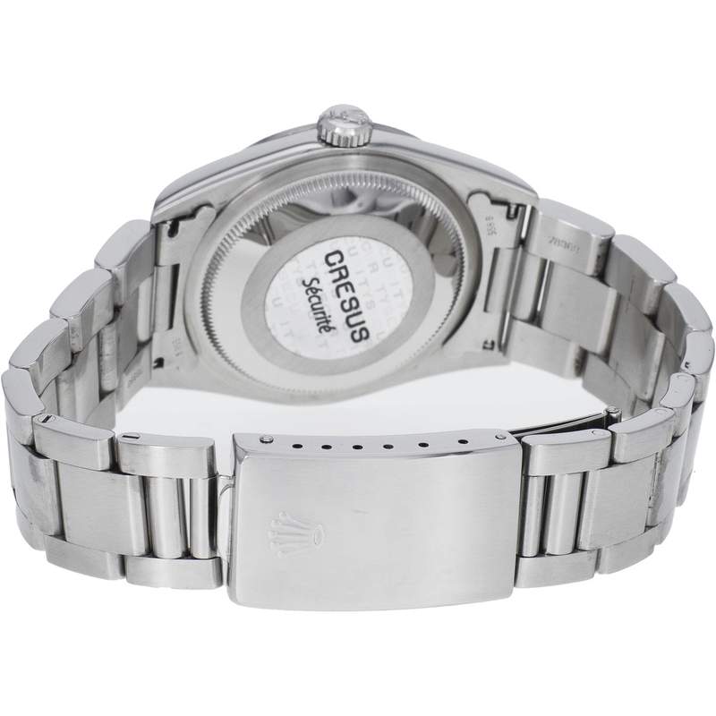 Montre d'occasion ROLEX Explorer I homme mouvement automatique certifié (cosc) bracelet acier - vue 3