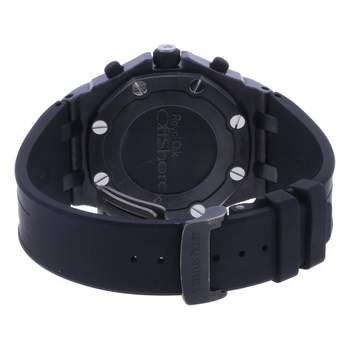 Tweedehands AUDEMARS PIGUET Royal Oak Offshore Bumblebee herenhorloge, automatisch, met rubberen band