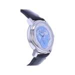Montre d'occasion FREDERIQUE CONSTANT Classic Manufacture Worldtime homme automatique bracelet cuir d'origine - vue 2