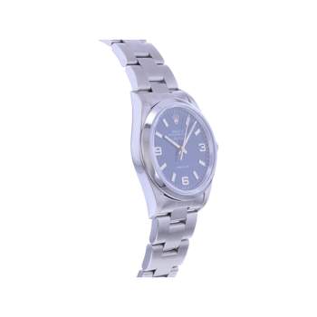 Montre d'occasion ROLEX Air King Precision mixte automatique bracelet acier