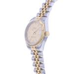 Montre d'occasion ROLEX DateJust Lady femme mouvement automatique certifié (cosc) bracelet or jaune 750/000 et acier - vue D2