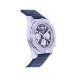 Montre d'occasion BREITLING Chronomat B01-44 homme mouvement automatique certifié (cosc) bracelet caoutchouc - vue 2