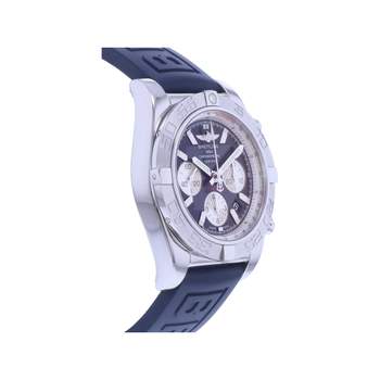 Montre d'occasion BREITLING Chronomat B01-44 homme mouvement automatique certifié (cosc) bracelet caoutchouc