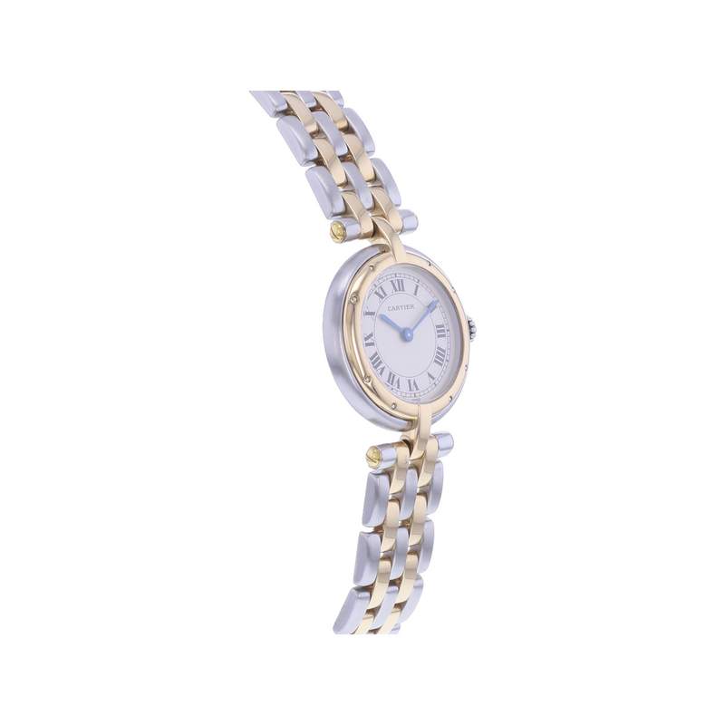 Montre d'occasion CARTIER Panthère Vendôme femme quartz bracelet or jaune 750/000 et acier - vue 2