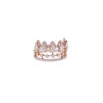 Bague d'occasion MESSIKA Desert Bloom femme or rose 750/1000 - vue D1
