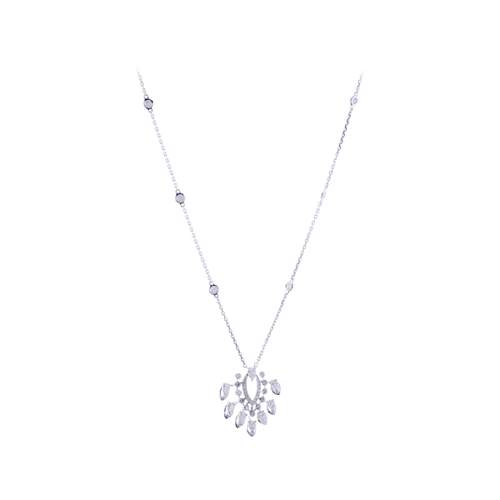 Collier d'occasion MESSIKA Desert Bloom femme or blanc 750/1000