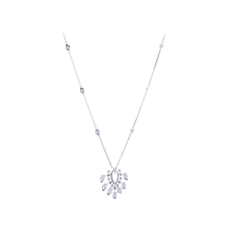 Collier d'occasion MESSIKA Desert Bloom femme or blanc 750/1000 - vue 1