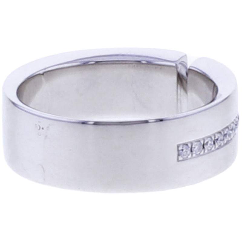 Bague d'occasion CHAUMET Liens Evidence femme or blanc 750/1000 - vue 3
