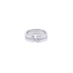 Bague d'occasion CHAUMET Liens Evidence femme or blanc 750/1000 - vue D1