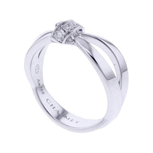Bague d'occasion CHAUMET Liens Séduction femme or blanc 750/1000