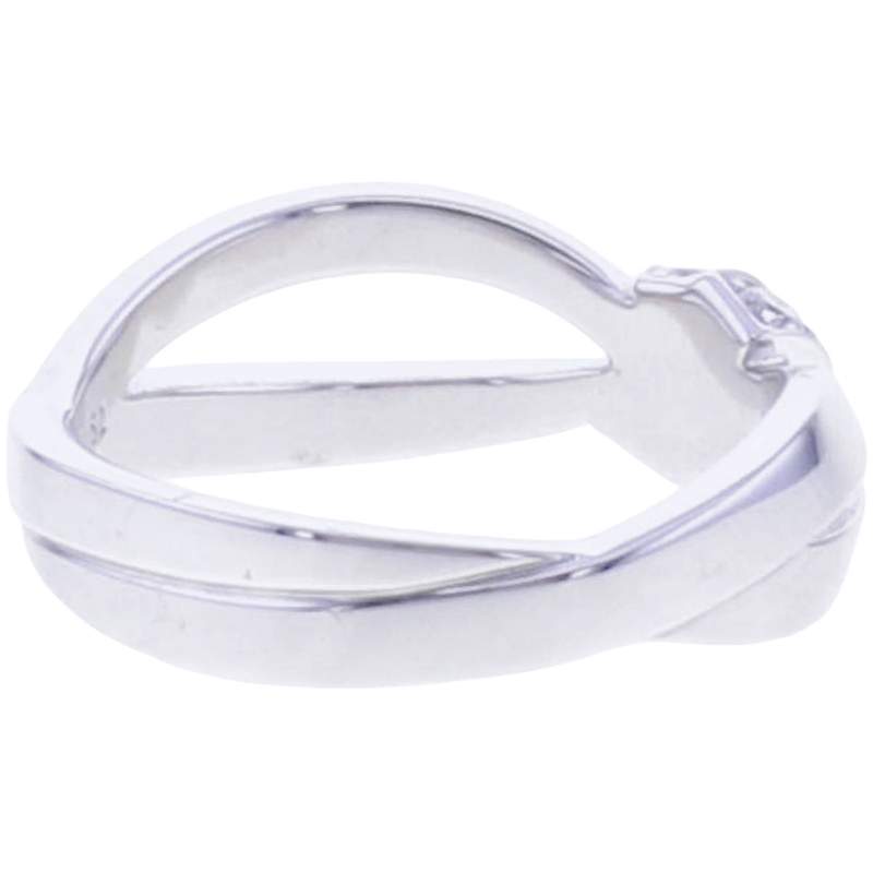 Bague d'occasion CHAUMET Liens Séduction femme or blanc 750/1000 - vue 3