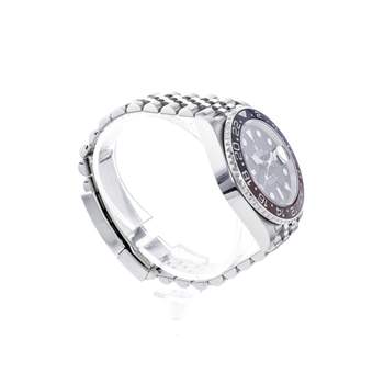 Montre d'occasion rolex gmt-master ii pepsi homme mouvement automatique certifié (cosc) bracelet acier