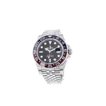Montre d'occasion rolex gmt-master ii pepsi homme mouvement automatique certifié (cosc) bracelet acier