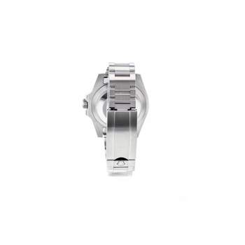 Montre d'occasion rolex submariner céramique verte homme mouvement automatique certifié (cosc) bracelet acier