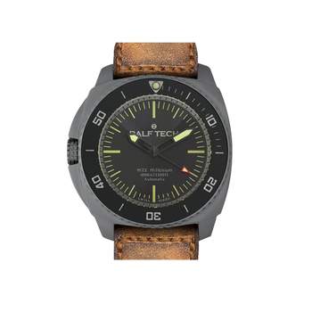 Montre d'occasion ralf tech wrx millenium lefty x peter gunny homme automatique bracelet cuir d'origine
