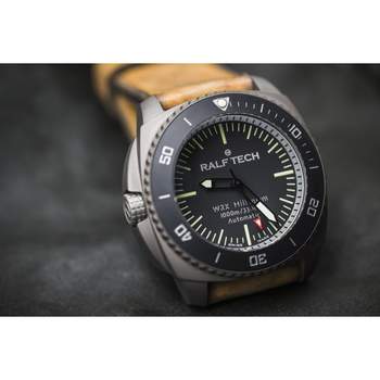 Montre d'occasion ralf tech wrx millenium lefty x peter gunny homme automatique bracelet cuir d'origine
