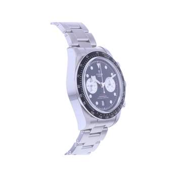 Montre d'occasion TUDOR Black Bay Chrono homme mouvement automatique certifié (cosc) bracelet acier