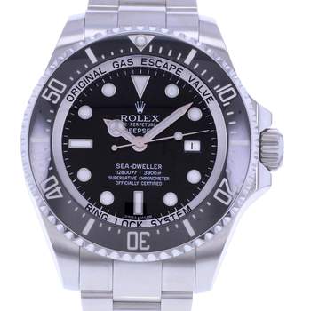 Montre d'occasion ROLEX Sea-Dweller DeepSea homme mouvement automatique certifié (cosc) bracelet acier