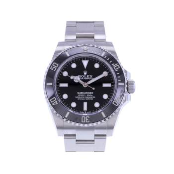 Montre d'occasion ROLEX Submariner Céramique homme mouvement automatique certifié (cosc) bracelet acier